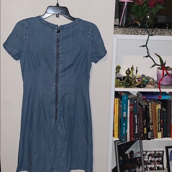 BANANA REPUBLIC | blue jean dress 🥰 - Picture 4 of 5